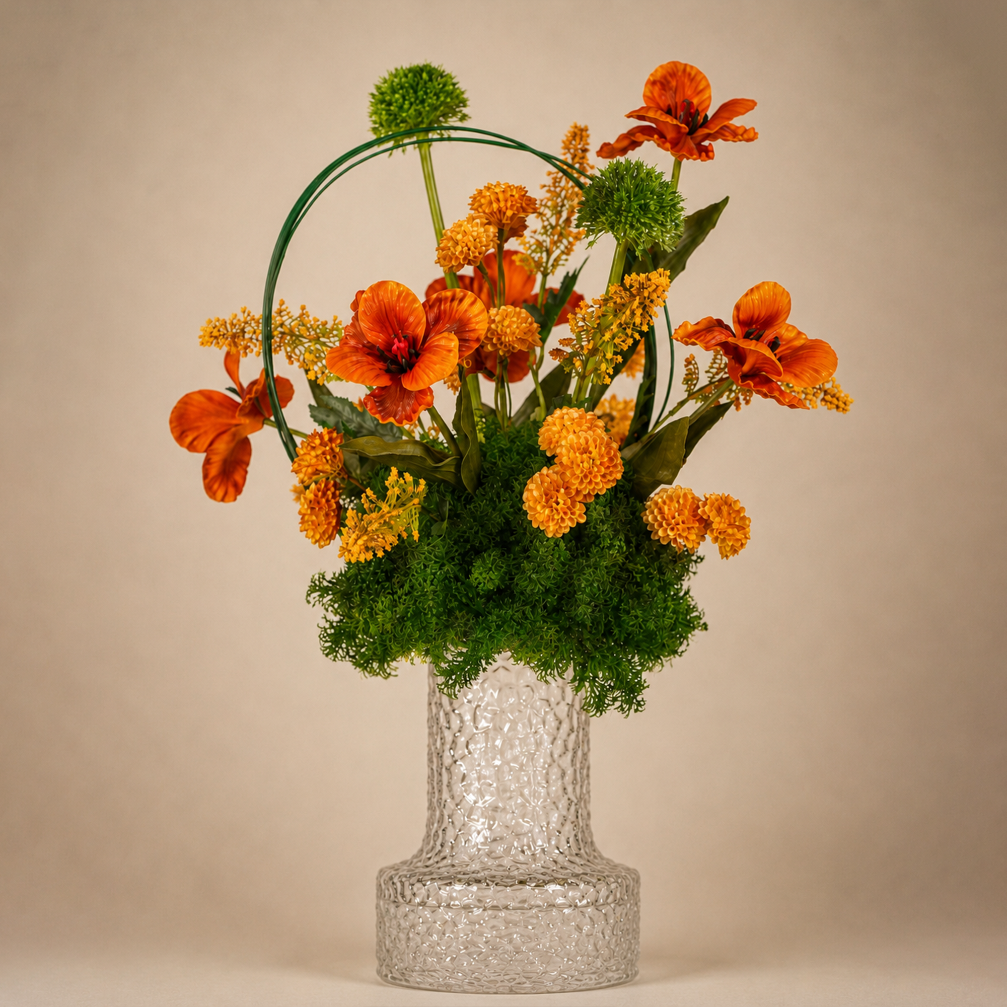 5 Tulips - 2 Helium Pieces - Sparkus Punch - Craze 1 Stick