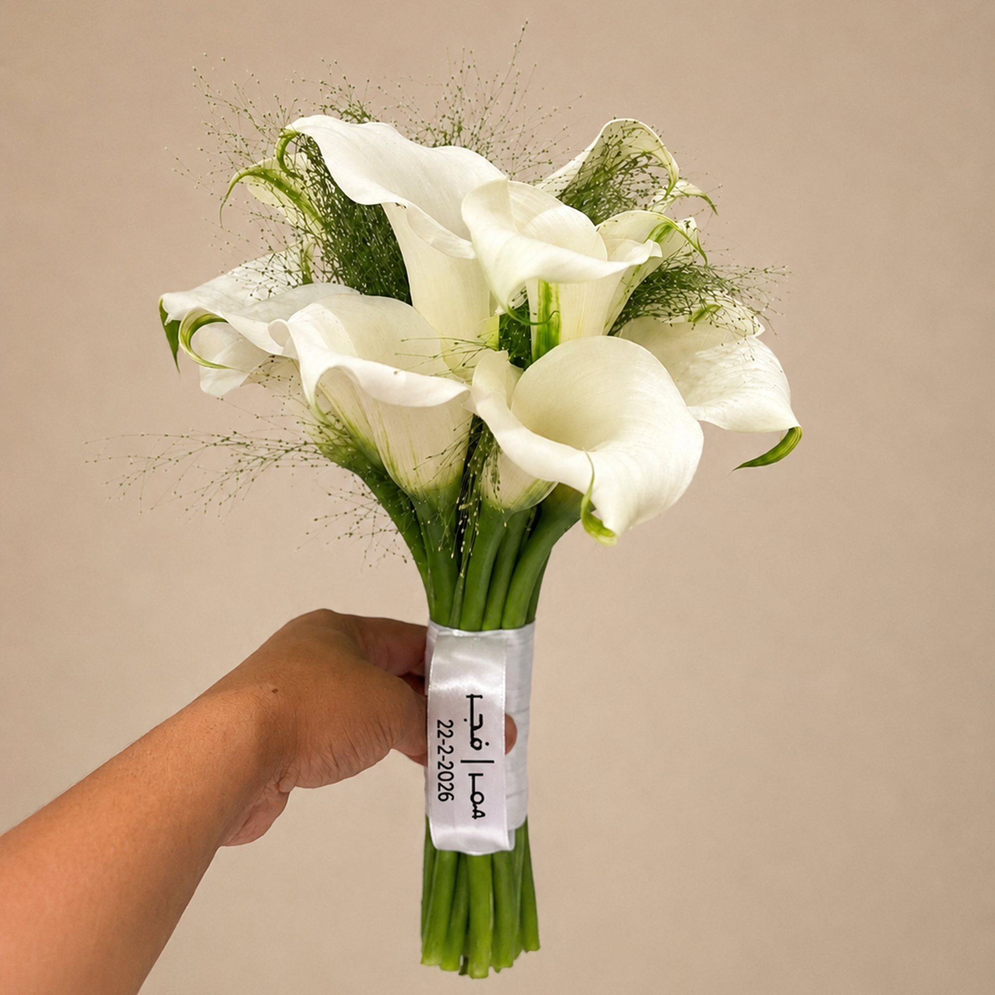 5 Pieces Vegetables / Provided in the Bride's Name / 10 Pieces Rose Natural Whole
